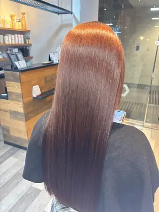 ロング col 　asahikawa所属・岡本樹一/髪質改善 縮毛矯正/カラー🍁のヘアスタイル