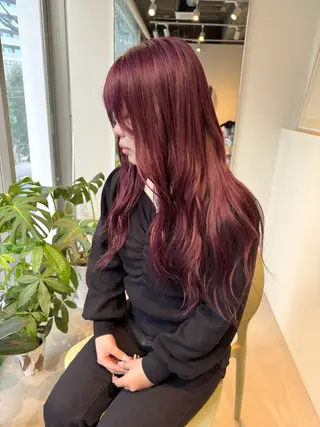 ロング カラー eto所属・髪質改善スペシャリス ト長尾勇弥/梅田中津のヘアスタイル