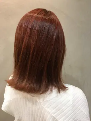 ミディアム カラー 🩷🍭中津・梅田 エリア🍬💜のヘアスタイル