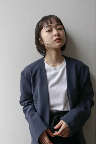 ショート THE DAY所属・AKI HASHIMOTOのヘアスタイル