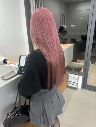 ロング カラー runa|color × straightのヘアスタイル