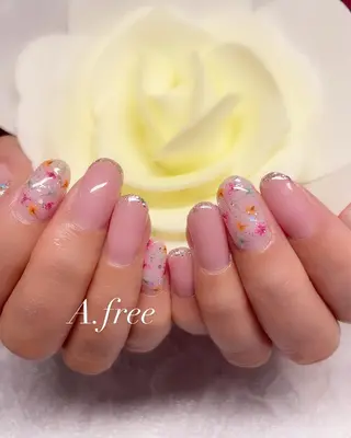 ネイル A.free✧*｡ アレルギー対応✧*｡のネイルデザイン