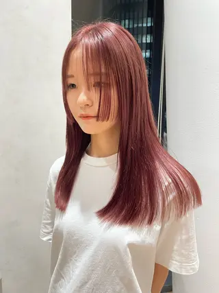 ロング ELLE salon サエのヘアスタイル