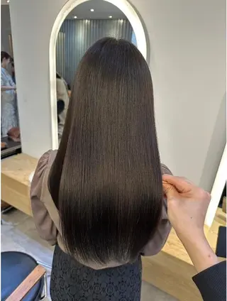 ロング 髪質改善🇰🇷レイ ヤーカット/艶透明髪のヘアスタイル