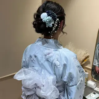 ロング ヘアアレンジ 🫧tomoka 透明感カラー🫧のヘアスタイル