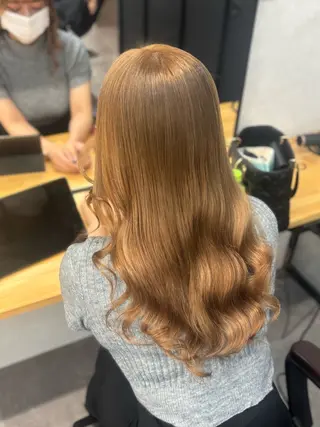 ロング エクステ/心斎橋/ ハイトーン/ミサキのヘアスタイル