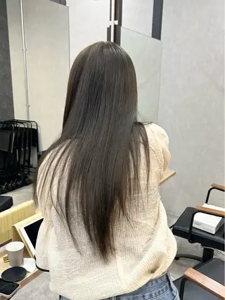ロング カラー いなみね はるきのヘアスタイル