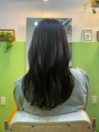 ロング カラー 【エシカル】 HOSOMIのヘアスタイル