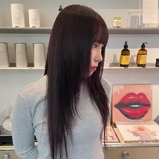 ロング カラー MARIKA 透明感 / 韓国ヘア🪄のヘアスタイル