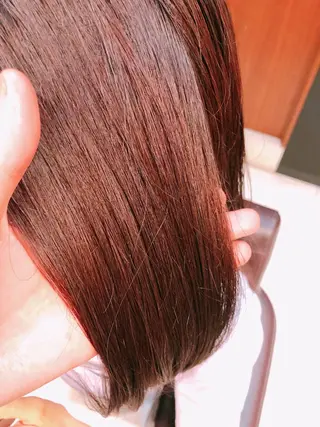 ミディアム こすげひろと カラー講師のヘアスタイル