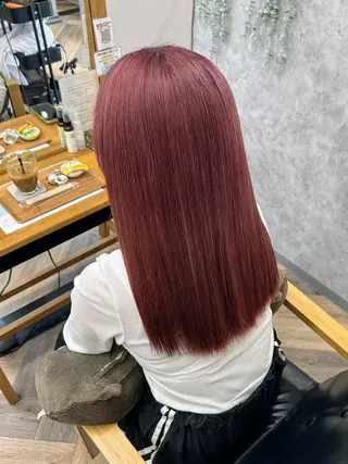 カラー 💫ブリーチカラー 鈴木美菜実💫のヘアスタイル