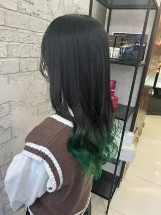 ロング カラー エクステ＆艶カラー 🎀YURINA🎀のヘアスタイル