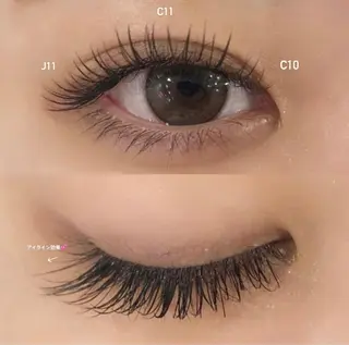 マツエク・マツパ aki_ eyelash_のマツエク・マツパデザイン