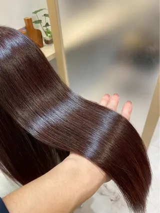 ロング カラー youres hair髪質改善トリートメント&ヘッドスパ青葉台店所属・武田 勇貴のヘアスタイル