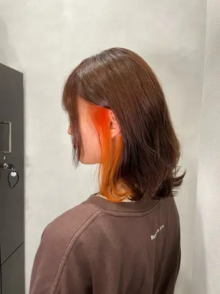 ミディアム いろあそび🎨 Mariのヘアスタイル