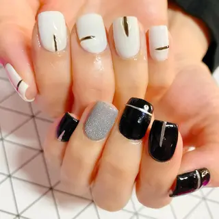 ネイル Mizuliネイル 眉毛メイクのサロンのネイルデザイン