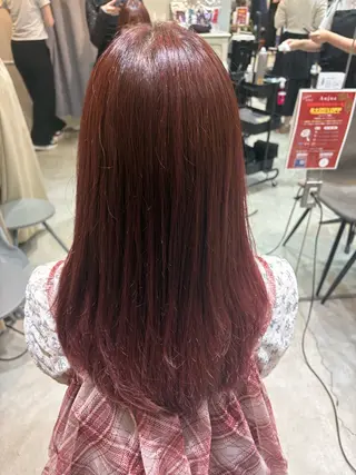 ミディアム カラー sanctuary 千里山店所属・出合 野々花のヘアスタイル