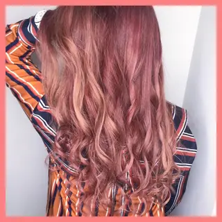 ロング カラー パーマ 🫧代表/新宿駅近/ 限定価格🫧田辺貴裕のヘアスタイル