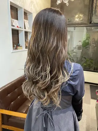 ロング カラー ヘアアレンジ Stir maison[ステアメゾン]所属・layer cut /MIKUのヘアスタイル