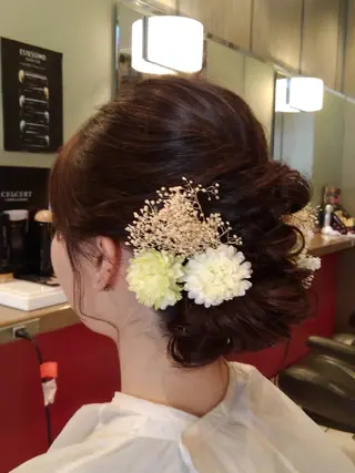 ヘアアレンジ D/i所属・4店舗フリーランスⅠ Y/no〈夜のスパ〉のヘアスタイル