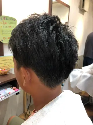 メンズ キッズ molla所属・浅香山✨美髪✨ やまもとあきこのヘアスタイル