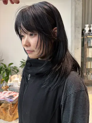 ロング カラー ＆style所属・rikuto カット/パーマのヘアスタイル