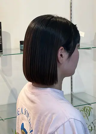 ミディアム Bella Salon所属・福井 悠のヘアスタイル