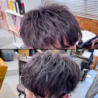 ショート メンズ かんばら りょーいのヘアスタイル