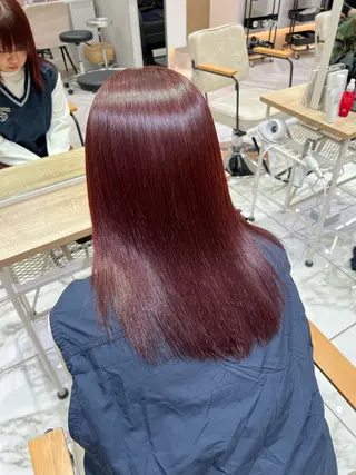 ミディアム カラー 酸性ストレート人気 No,1/カスミ🩰のヘアスタイル