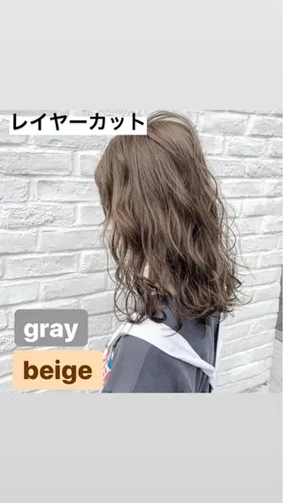 セミロング カラー ヘアアレンジ 垢抜け案内人 鈴木聖矢✂️のヘアスタイル