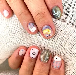 ネイル RinRin　nail所属・孔 ジンシェンのネイルデザイン