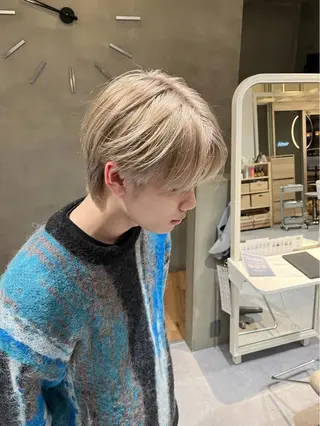 ショート カラー メンズ mashu Atoro所属・梅田美容室 / miyuの眉毛・アイブロウイメージ