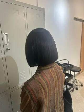 ショート 柔らかカラー🩰🫧 ケアブリーチ🫧のヘアスタイル