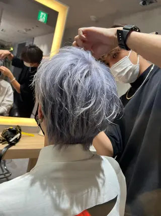 カラー Earth中野山後藤 陸沙のヘアスタイル