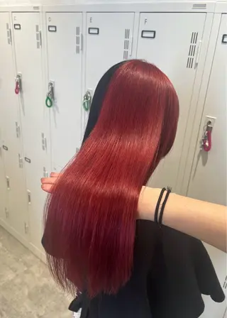 カラー ハイトーン/暖色/ ブリーチ/せいかのヘアスタイル