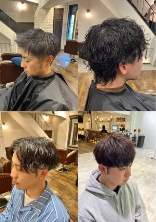 メンズ issa academyのヘアスタイル