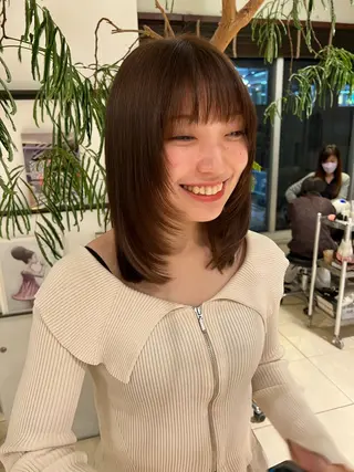 ミディアム Of hair 宮崎台店所属・Ofhair 柴田咲喜のエステ・リラクイメージ