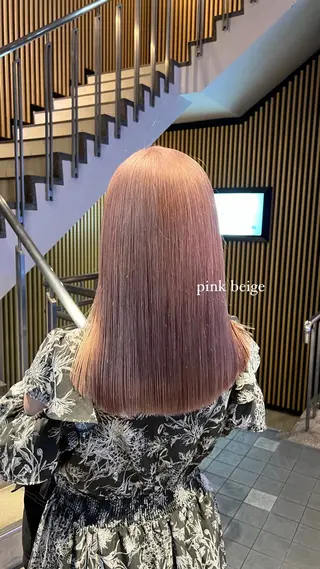 ロング カラー 🩷  ayaka ハイトーン 🩷のヘアスタイル