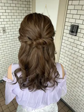 ヘアアレンジ 大人可愛いヘアメイク 💋🧚‍♀️しずかのヘアスタイル