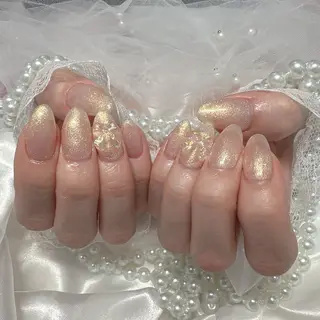 ネイル Marin🩵 Hinari🧸🎀のネイルデザイン