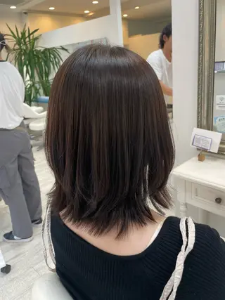 ミディアム 新籾 尚哉のヘアスタイル