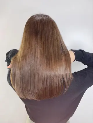 ロング カラー 🌈本物の髪質改善 森田涼平のヘアスタイル