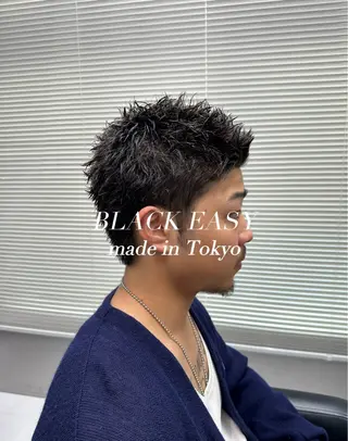 ショート パーマ メンズ 🔥メンズヘア/ 🔥表参道/谷口泰基のヘアスタイル