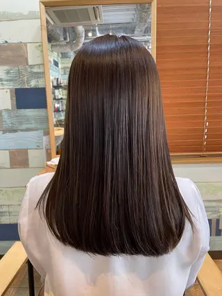 カラー 透明感カラー🫧🩵 林　菜々美のヘアスタイル
