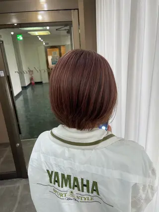 ショート カラー SOYON西大寺店所属・ダブルカラー/ 髪質改善💎安藤のヘアスタイル