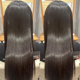 ロング KAEDE💖 縮毛矯正/艶カラーのヘアスタイル