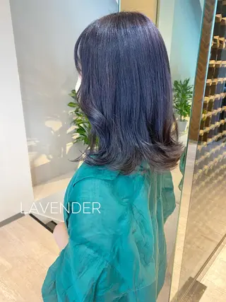 セミロング カラー clomus所属・YUKA艶髪 🌸寛ぎ部屋のヘアスタイル