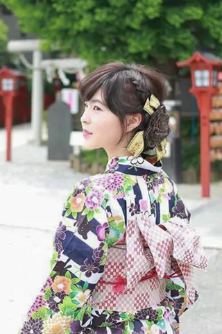 ミディアム セミロング ロング カラー パーマ ヘアアレンジ 山野井 誠のヘアスタイル