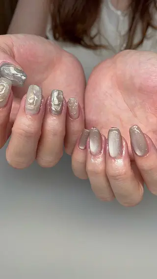 ネイル Dubhe  Nail所属・Dubhe Nail Risaのネイルデザイン