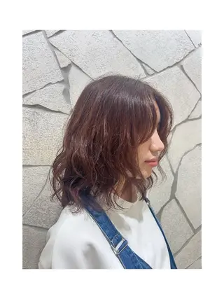 ミディアム パーマ Honoka✨️ パーマモデル募集中のヘアスタイル